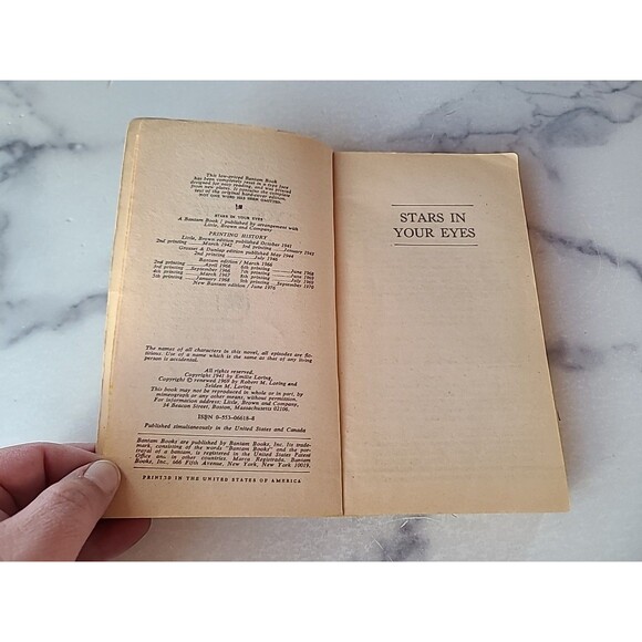 Stars In Your Eyes By Emilie Loring Paperback - Picture 4 of 10